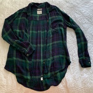 American Eagle flannel shirt size M
